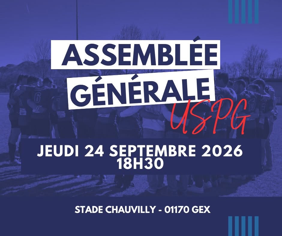 USPG US Pays de Gex - Assemblée Générale USPG US Pays de Gex - Assemblée Générale